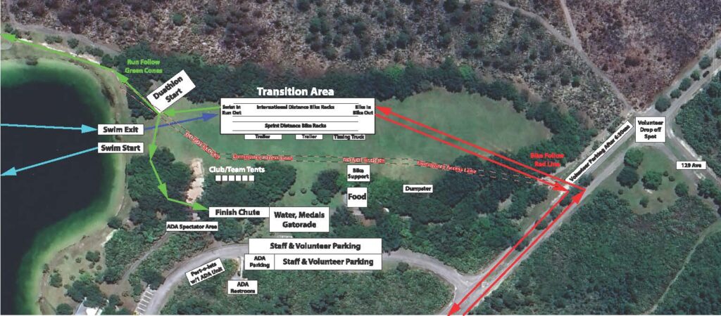 Miami Half Iron Triathlon - Integrity Multisport, Race Course, Miami Man Triathlon